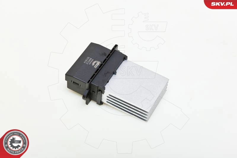 Resistor, interior blower